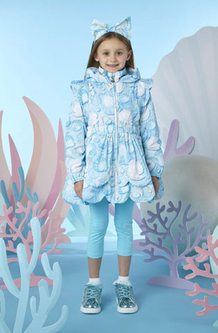 A dee Ocean petal print jacket s244205