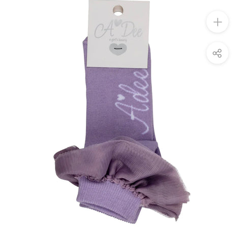 A dee Nova lilac ankle sock s243916