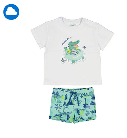 Mayoral toddler swimshorts and t shirt 1648