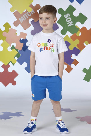 Mitch and son jigsaw t shirt ms24211