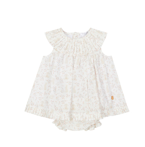 Deolinda bunnies dress and bloomers