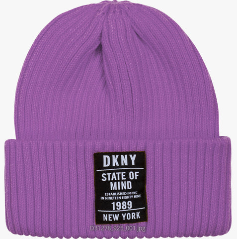 Dkny lilac pull on hat d31278