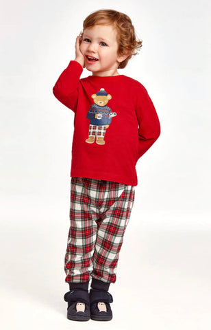 Mayoral toddler tartan pyjamas 2715