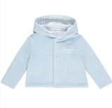 Mitch mini Harrison reversible blue baby jacket ms22703