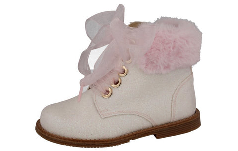 Andanines glitter pink boots 222652