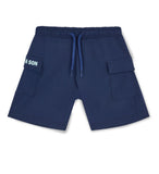 Mitch and son Hamish shorts