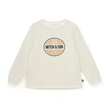 Mitch and son Lewis long sleeve top