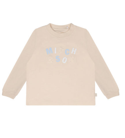 Mitch and son Ant long sleeve top