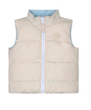 Mitch and son Andy reversible gilet