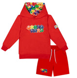 Mitch and son hoody short set ms24204