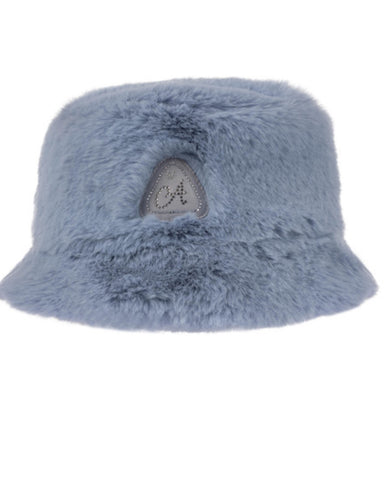 A dee faux fur bucket hat