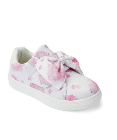 A dee Bowie pink blossom trainers