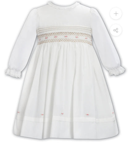 Sarah Louise smocked dress
