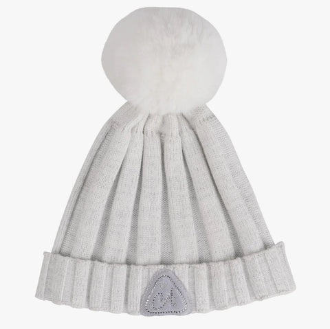 A dee Paola Snow White pom pom hat