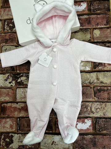 Deolinda pink pom pom suit