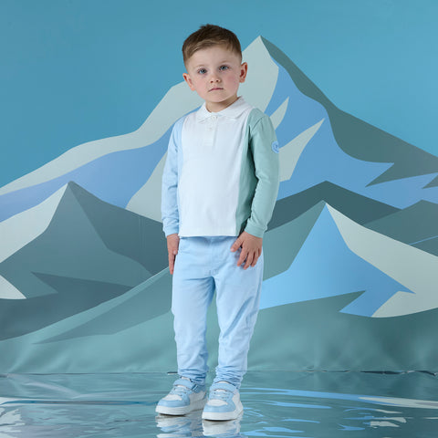 Mitch and son Jace polo