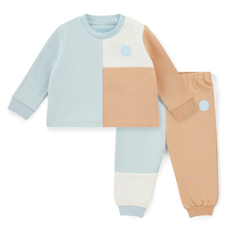 Mitch and son Max tracksuit