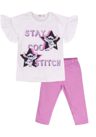 Emc Disney stitch leggings set