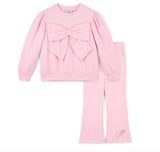 A dee Luna pink flare  tracksuit