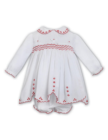 Sarah Louise smocked dress and pantys