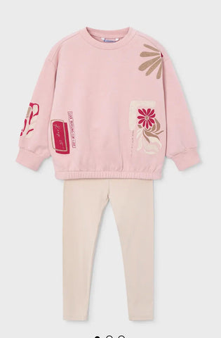 Mayoral pullover leggings set