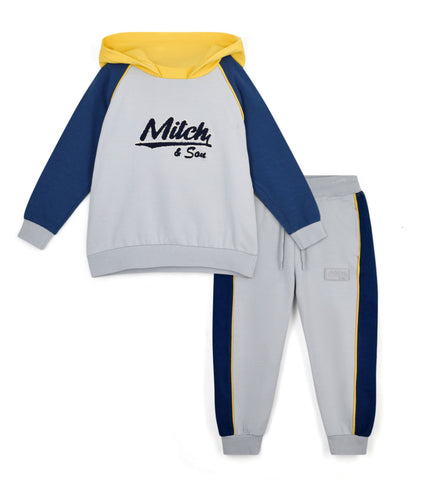 Mitch and son hooded tracksuit
