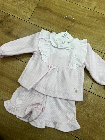Deolinda heart and stars short set