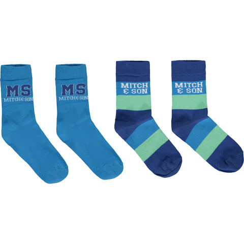 Mitch and son Kieran socks ms23220