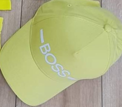 Boss cap yellow j21247
