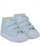 Mitch and son pale blue high tops