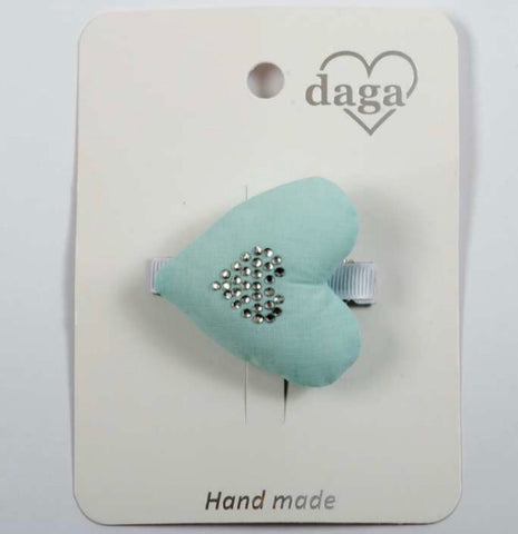 Daga heart hair clip