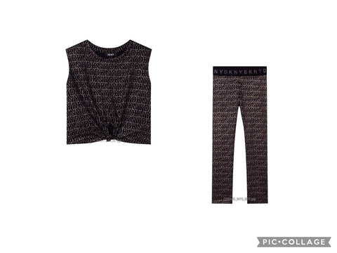 Dkny leggings and top d34a45