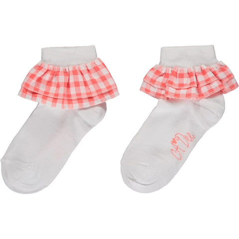 A dee yumi white ankle socks s234924